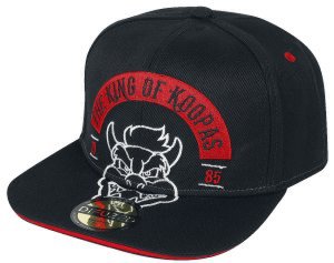 Super Mario - Bowser - King Of The Koopas - Snapback Cap - black