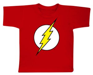 The Flash - Logo - Kids shirt - red