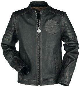 The Lord Of The Rings Aragorn Leather Jacket black