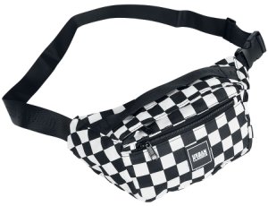 Urban Classics Top Handle Shoulder Bag Belt Pouch black white