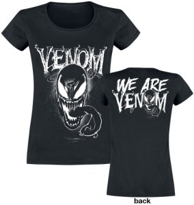 Venom (Marvel) We Are Venom T-Shirt black
