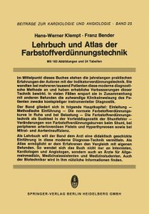 Klempt, H. -W.: Lehrbuch und Atlas der Farbstoffverdünnungstechnik