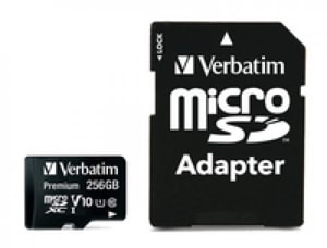 Verbatim: micro sdxc premium 256gb [23942440871]
