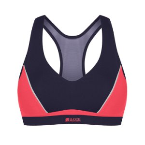 Shock Absorber Active sports padded bra, coral bloom