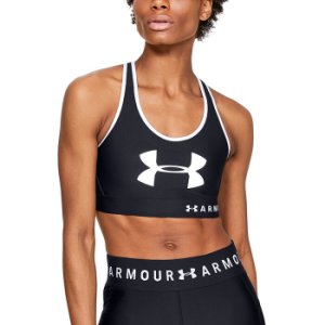Under Armour Women Armour mid keyhole graphic, black