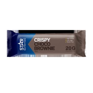 Star Nutrition Protein Bar, 55g, Choco Brownie, kort dato
