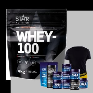 Whey-100 4 kg + Bonus Products!