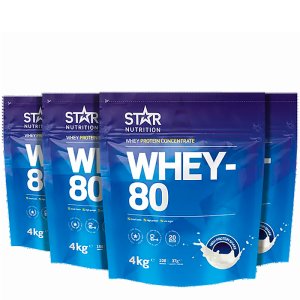 Star Nutrition Whey-80 big buy, 16 kg