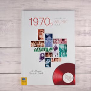 Signature Gifts 1970s history of music - hardback
