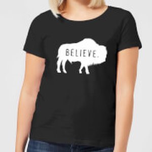American Gods Believe Buffalo Women's T-Shirt - Black - XS - Black