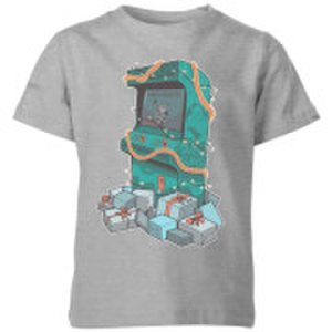 Arcade Tress Kids' T-Shirt - Grey - 5-6 Years - Grey
