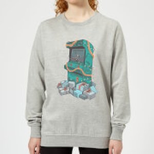 Arcade Tress Women's Sweatshirt - Grey - M - Grey