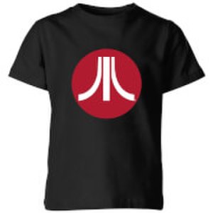 Atari Circle Logo Kids' T-Shirt - Black - 3-4 Years - Black