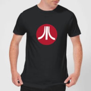 Atari Circle Logo Men's T-Shirt - Black - S - Black
