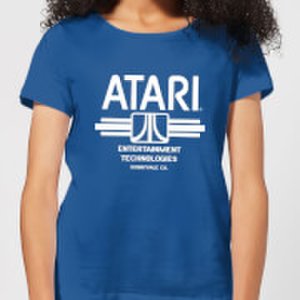 Atari Ent Tech Women's T-Shirt - Royal Blue - S - Royal Blue