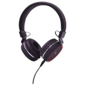 AV: Link Multimedia Headphones with Inline Microphone - Black/Red
