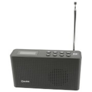AV: Link Portable Rechargeable DAB+ and FM Radio - Black