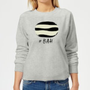 Bah Humbug Women's Sweatshirt - Grey - L - Grey