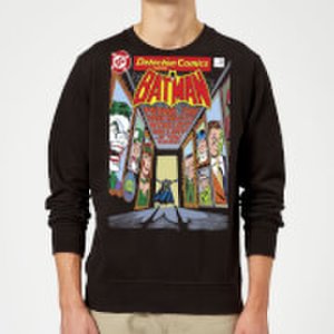 Batman The Dark Knight's Rogues Gallery Cover Sweatshirt - Black - 5XL - Black