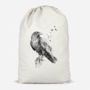 Birds Flying Cotton Storage Bag - Small
