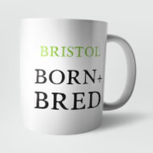 By Iwoot Bristol born and bred mug
