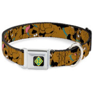 Buckle-Down Scooby-Doo! Dog Collar (Various Sizes) - S/9-15 Inches