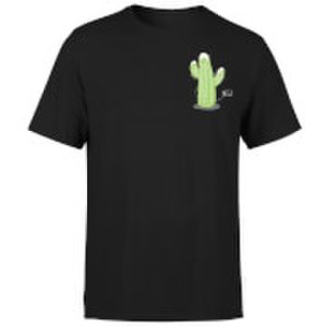 Cactus Fairy Lights T-Shirt - Black - S - Black