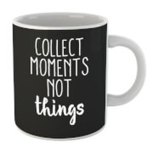 Candlelight Collect moments not things mug