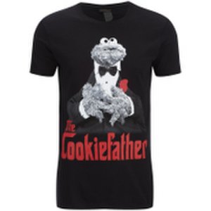 Geek Clothing Cookie monster men's cookiefather t-shirt - black - m - black