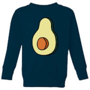 Cooking Avocado Kids' Sweatshirt - 3-4 Years - Navy