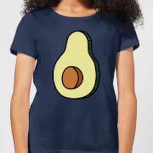 By Iwoot Cooking avocado women's t-shirt - xs - navy