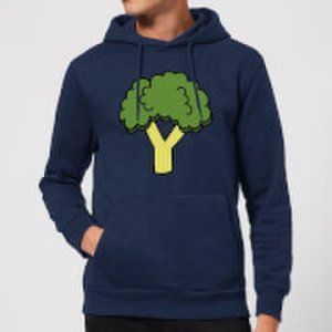 By Iwoot Cooking broccoli hoodie - s - navy