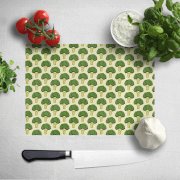 Cooking Broccoli Pattern Chopping Board