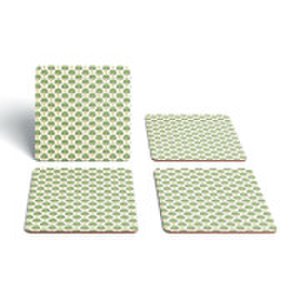 By Iwoot Cooking broccoli pattern coaster set