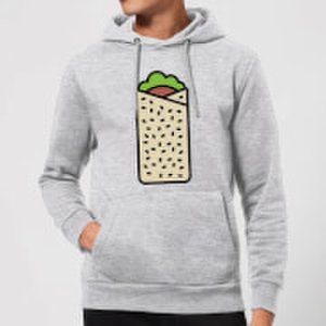 By Iwoot Cooking burrito hoodie - s - grey