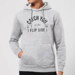 By Iwoot Cooking catch you on the flip side hoodie - s - grey