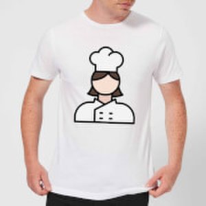By Iwoot Cooking cook men's t-shirt - s - white
