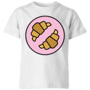 By Iwoot Cooking croissants kids' t-shirt - 3-4 years - white