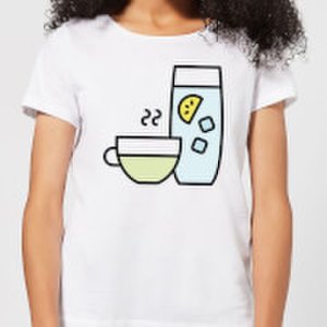 Cooking Cup Of Tea And Water Women's T-Shirt - XS - White
