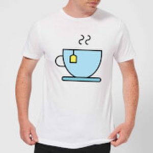 By Iwoot Cooking cup of tea men's t-shirt - s - white