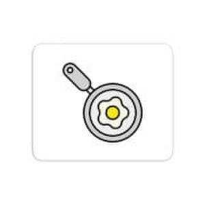 Cooking Fried Egg In A Pan Mouse Mat