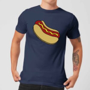By Iwoot Cooking hot dog men's t-shirt - s - navy