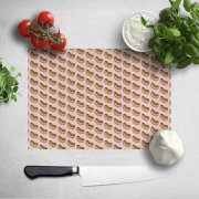 Cooking Hot Dog Pattern Chopping Board