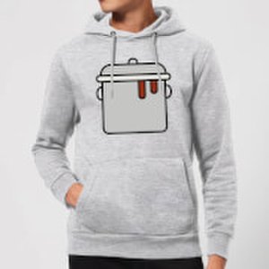 By Iwoot Cooking pot hoodie - s - grey