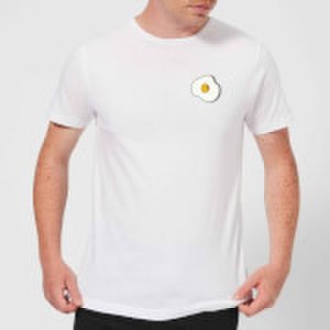 By Iwoot Cooking small fried egg men's t-shirt - s - white
