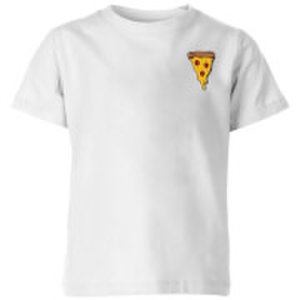 Cooking Small Pizza Slice Kids' T-Shirt - 3-4 Years - White