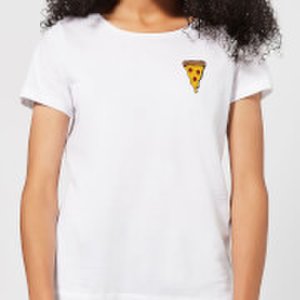 By Iwoot Cooking small pizza slice women's t-shirt - xs - white
