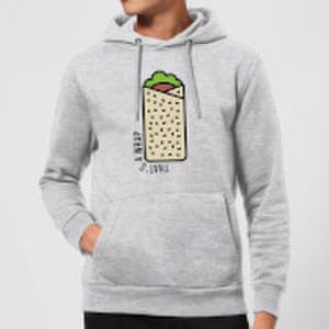By Iwoot Cooking that's a wrap hoodie - s - grey