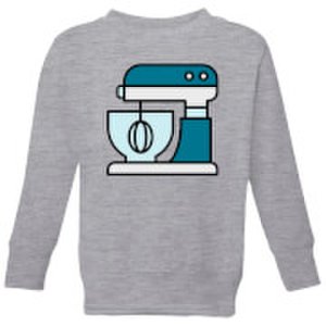 Cooking Whisk Kids' Sweatshirt - 3-4 Years - Grey