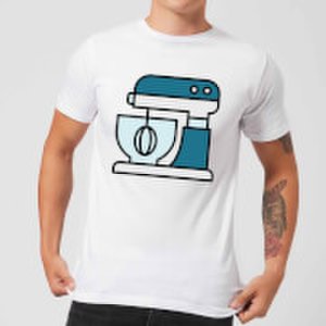 By Iwoot Cooking whisk men's t-shirt - s - white